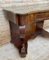 Antique Console Table in Wood with Drawer, Image 3