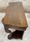 Antique Console Table in Wood with Drawer, Image 8