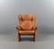 Vintage Leather Armchair by Söderberg, Sweden, Image 1
