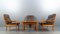 Leather Alderwood Living Room Set from Walter Knoll / Wilhelm Knoll, Set of 4 4