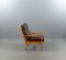 Leather Alderwood Living Room Set from Walter Knoll / Wilhelm Knoll, Set of 4 15