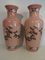 French Pink Ceramic Vases, 1940s, Set of 2 7