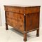 19th Century Italian Empire Chest of Drawers in Walnut, Image 4