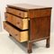 19th Century Italian Empire Chest of Drawers in Walnut, Image 6