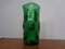 Italian Green Glass Vase by Empoli, 1960s 7