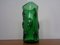 Italian Green Glass Vase by Empoli, 1960s, Image 2