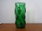 Italian Green Glass Vase by Empoli, 1960s, Image 1