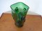 Italian Green Glass Vase by Empoli, 1960s 8