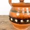 19th Century Orange Glazed Terracotta Cooking Pot 5
