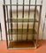 Italienische Vintage Vintage Etagere aus Stahl 1