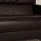 Three-Seater Francis Sofa in Dark Brown Leather from Brühl 4