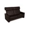 Three-Seater Francis Sofa in Dark Brown Leather from Brühl 3
