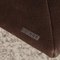 Sofá de dos plazas Francis de cuero marrón oscuro de Koinor, Imagen 7