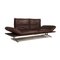 Francis 2-Seat Sofa in Dark Brown Leather from Koinor 8