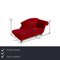 Three-Seater Loulou Sofa in Red Fabric from Bretz 2