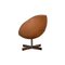 Varier Armchair in Cognac Leather, Image 9