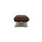 Francis Stool in Dark Brown Leather from Koinor 9