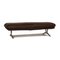 Francis Stool in Dark Brown Leather from Koinor 8