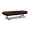 Francis Stool in Dark Brown Leather from Koinor 1