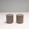 Top Grey Bedside Tables by Ludovica & Roberto Palomba for Lema, Set of 2, Image 1