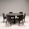 Tavolo da pranzo grande rotondo in marmo scuro di Gubi, Immagine 2