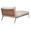 Happy Chaise Lounge in Beige von Antonio Citterio für Flexform 1