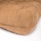 Two-Seater Togo Sofa with Corner in Brown Suede by Michel Ducaroy for Ligne Roset 9