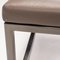 Monge Stool in Grey Leather by Gordon Guillaumier for Minotti, Image 9