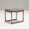 Monge Stool in Grey Leather by Gordon Guillaumier for Minotti 4