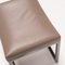 Monge Stool in Grey Leather by Gordon Guillaumier for Minotti 7
