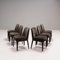 Febo Dining Chairs in Grey Velvet by Antonio Citterio for Maxalto, Set of 6, Image 2