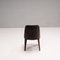 Febo Dining Chairs in Grey Velvet by Antonio Citterio for Maxalto, Set of 6 6
