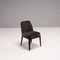 Febo Dining Chairs in Grey Velvet by Antonio Citterio for Maxalto, Set of 6 4