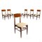 Vintage Mahogany Chairs, Set of 6, Image 1