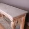 English Marble Top Console Table 7