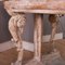 English Marble Top Console Table 9