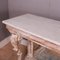 English Marble Top Console Table 6