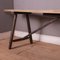 French Rustic Trestle Table, Image 4