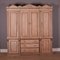 English Bleached Walnut Housekeepers Cupboard, Image 1