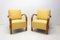 Art Deco Beechwood Armchairs, Bohemia, 1930s, Set of 2, Image 2