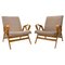 Mid-Century Bentwood Armchairs by František Jirák for Tatra Furniture, 1960s, Set of 2 1