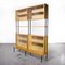 Large Mid-Century Glass Fronted Open Bookcase, Czech Republic, 1970s 10