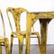 Table and Chairs by Joseph Mathieu, France, 1950s, Set of 5 9