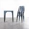 Tisch und Stühle von Joseph Mathieu, Frankreich, 1950er, 5er Set 7