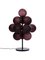 Stellar Grape Small Aubergine Acetato Black Floor Light by Pulpo 2