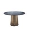 Bent Dining Table Medium Black Smoky Grey by Pulpo 2
