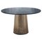 Bent Dining Table Medium Black Smoky Grey by Pulpo 1