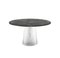 Bent Dining Table Medium Black Smoky Grey by Pulpo 4