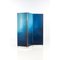 Blauer handbemalter Raumteiler von Jan Garncarek 4