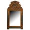 Spiegel aus geschnitztem Holz, 19. Jh. Im Stil von Louis XVI 1